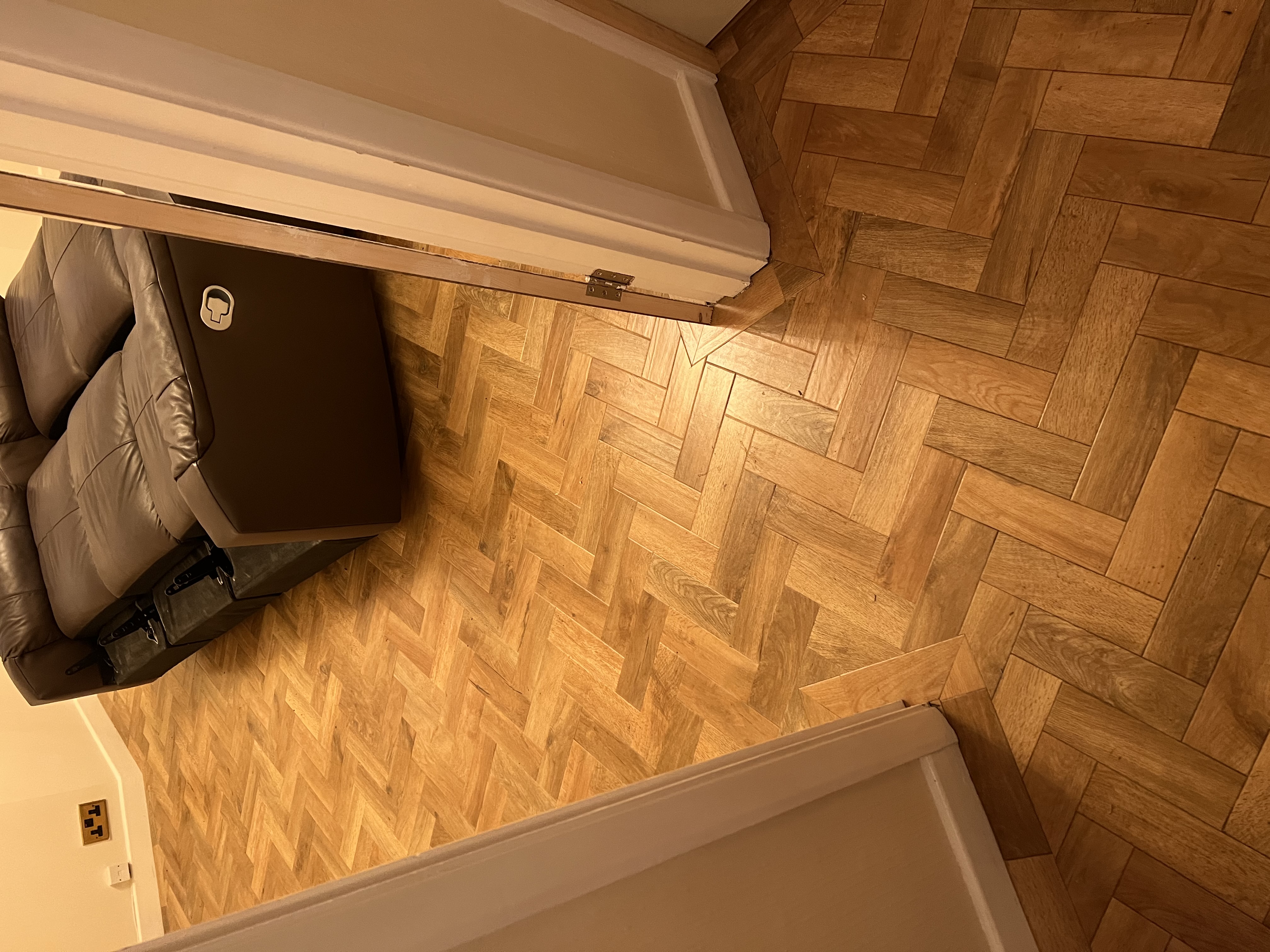 Herringbone Flooring Example